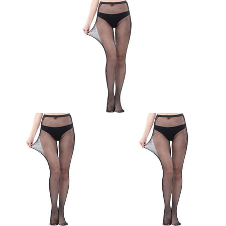 Long Tube Suspender Fishnets Stockings Sexy Socks Sexy Panties Opaque Tights for Women Silk Stockings Sheer Opaque Plus Size Fishnet Tights Lined TightsA (3Packs)