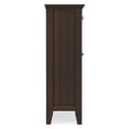 thumbnail image 5 of Simpli Home Acadian Wood 36" Transitional Entryway Hallway Cabinet in Brunette Brown, 5 of 12