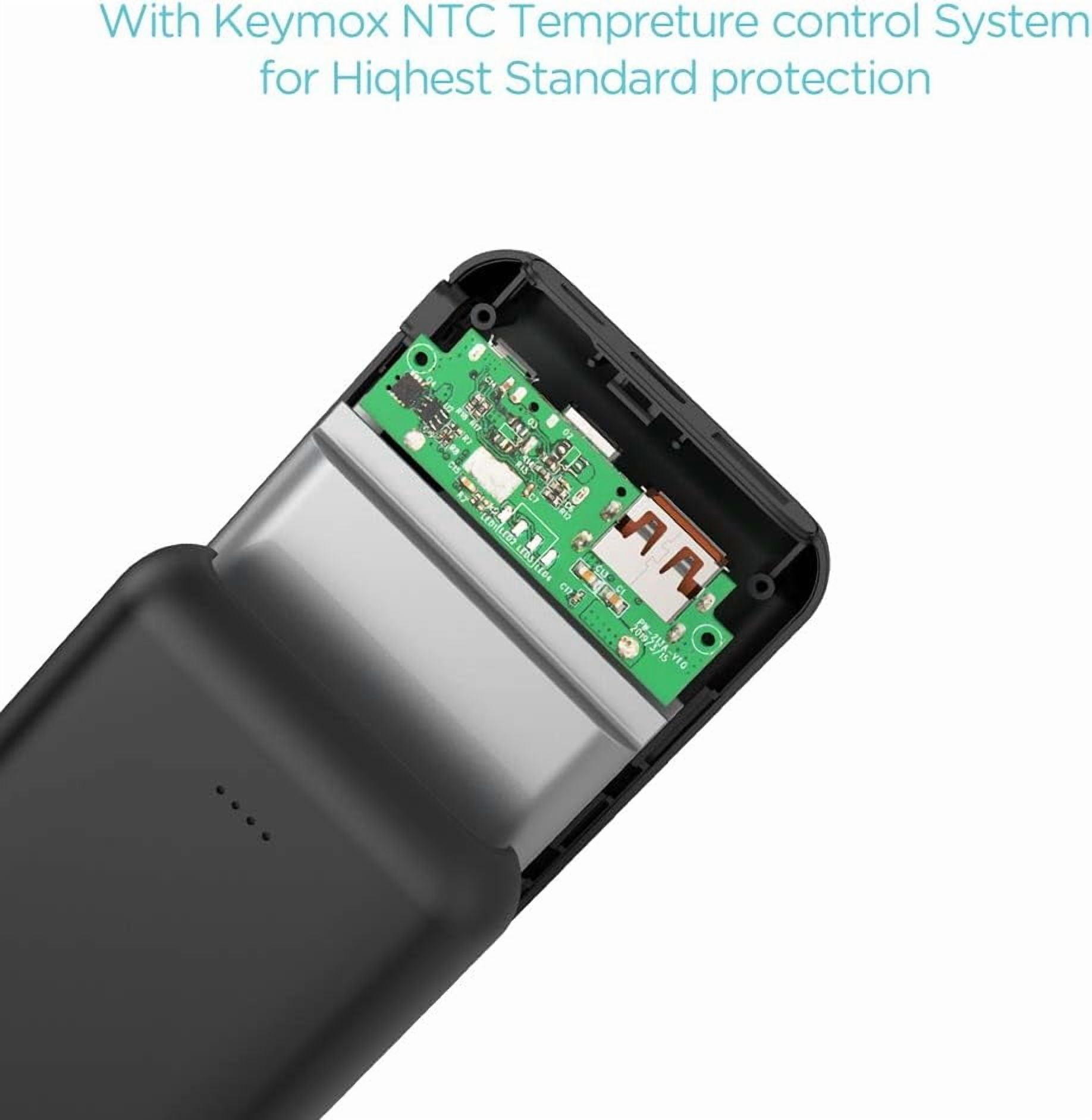 Power Bank 10000mAh for Samsung Galaxy A06/A16 5G/A26 5G/A36 5G/A56 5G - Charger Portable Backup Battery 1-Port USB 1-Port USB-C