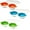 Blue+red+green, variant on Microwave Egg Poachers Double Cup Egg Boiler Draining Egg Boiler Non-Stick Feature Microwave Ovens Cooking Tools Steamer Kitchen Gadget