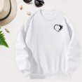 thumbnail image 1 of Sudadera estampada con cuello redondo para mujer y hombre, ropa de primera calidad, jersey de moda, Tops para pesca en otoño, viajes largos, primavera S Yinane Jersey de mujer, 1 of 8