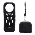 thumbnail image 2 of Silicone Protective Case Cover Fit for  X5 Shockproof Anti Slip Soft Lens Cap with Precise Alignment 360 Filming Comfort Grip, 2 of 7