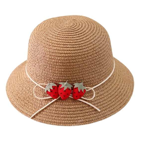 AirLoni Beach Hats For Women Woven Straw Plait Fashion All-match Travel Trend Ladies Wide Brim UV Sunscreen Casual Daily Beach bucket hats for woman Sunshade Hat Khaki,One Size