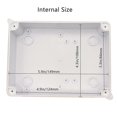 thumbnail image 2 of Electrical Box, Outdoor Waterproof Box IP65 Junction Box with Reserved Holes,Project Box Power Cord, 2 of 5