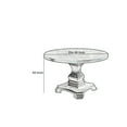 thumbnail image 7 of Benjara 48" Traditional Solid Wood Dining Table with Round Top in Black, 7 of 7
