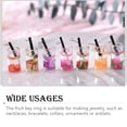 thumbnail image 3 of Yuarrent Pendientes colgantes Cool Sweet Fashion Cup colgantes de bebidas decoraciones DIY joyería llaveros collar accesorios mujeres Artesanía tipo 3 Yuarrent HA061536-03, 3 of 6