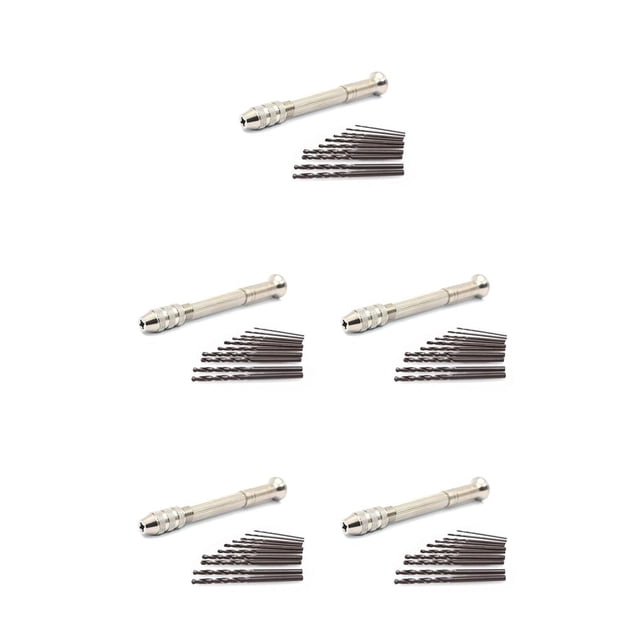 Brocas Helicoidales Eigraketly para Hacer Joyas y Carpintería con Mango Aleación