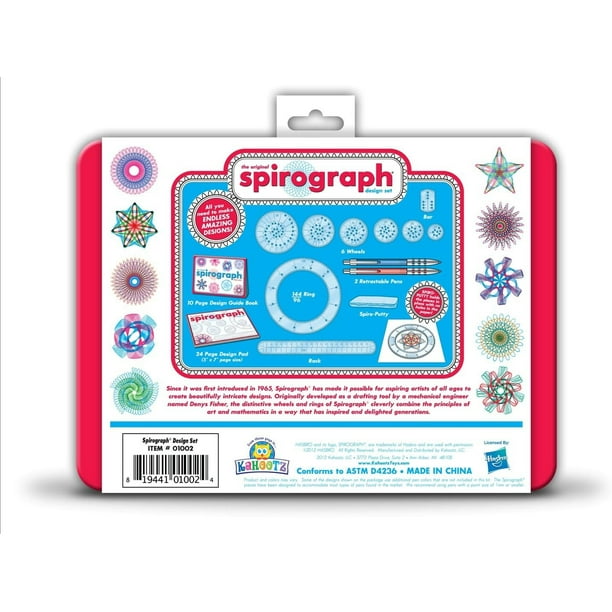 Juego De Espirógrafo Con 22 Engranajes, 3 Bolígrafos Y Papel A4, Para Crear Dibujos En Espiral, Ideal Para Niños A Partir De 5 Años