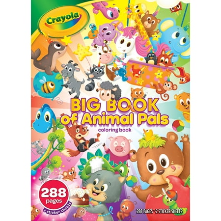 Crayola Coloring Book-Big Book Of Pals 288 Pages
