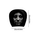 thumbnail image 3 of Halloween Face Print Stretch Car Headrest Cover Set G, Universal Elastic Seat Protector, Spooky Vehicle Interior Decoration Accessories, 3 of 6