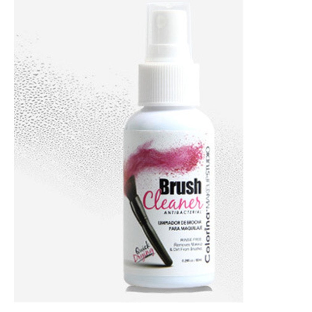 Hottest Professional makeup brush cleaning spray puff cotton pad