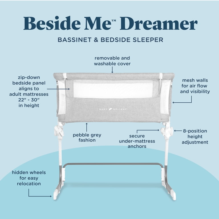Beside Me Dreamer Bassinet and Bedside Sleeper photo 3