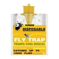thumbnail image 1 of Atrapamoscas desechable para moscas, trampa colgante no tóxica para exteriores (naranja), 1 of 6
