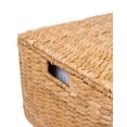 thumbnail image 4 of BirdRock Home Seagrass Rolling File Cabinet - Natural, 4 of 6