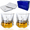 W-G 9, variant on Whiskey Glasses 7oz Premium Scotch Glasses Set of 2 - Old Fashioned Whiskey Glass