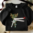 thumbnail image 2 of EMBROIDERED Nurse Christmas Shirt, Merry Christmas Nurse Embroidery T-Shirt, Embroidered Holiday Nurse Crewneck, Xmas Nurse Sweatshirt, 2 of 5