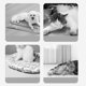 thumbnail image 4 of Cojín suave de hielo para mascotas, cama refrescante para perros, resistente al agua, resistente a arañazos y mordeduras, desmontable, lavable para gatos, 4 of 8