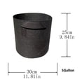 thumbnail image 2 of Gallon Grow-bag Heavy Thickened Nonwoven Plant Fabric Pot with Handles, 2 of 9