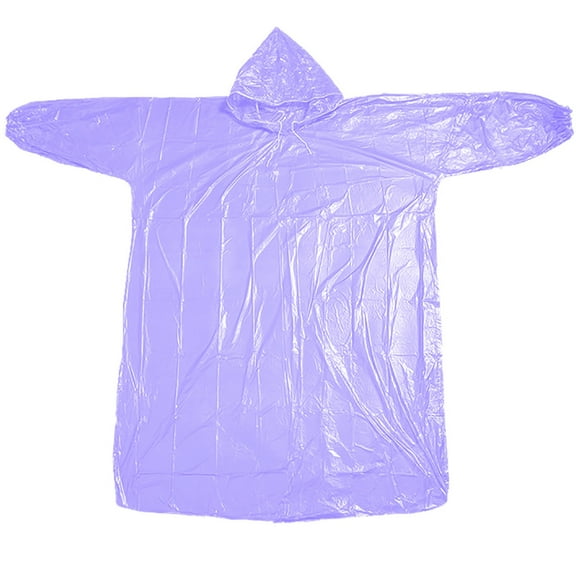 Transparent Disposable Raincoat - Thickened, Full Body, Portable for Hiking/Outdoor