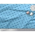 thumbnail image 3 of Soimoi Polyester Crepe Fabric Path & Bike Shirting Decor Fabric Printed Yard 42 Inch Wide, 3 of 3