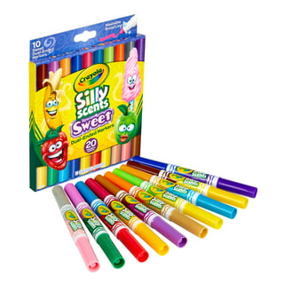 Crayola Ultra-Clean Washable Broad Line Markers, Back to School Supplies,  20 Ct, Classic Colors