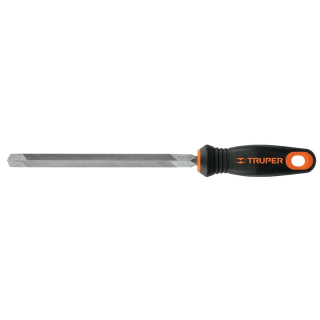 Lima Triángulo Pesado 8' Truper Mango Doble Inyección 15308