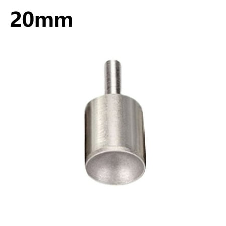 

3mm-25mm Diamond Burr Grinding Bit Fine Sand Cylinder Concave for Bead Shaping