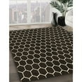 thumbnail image 3 of Ahgly Company Machine Washable Indoor Square Transitional Night Black Area Rugs, 3' Square, 3 of 7