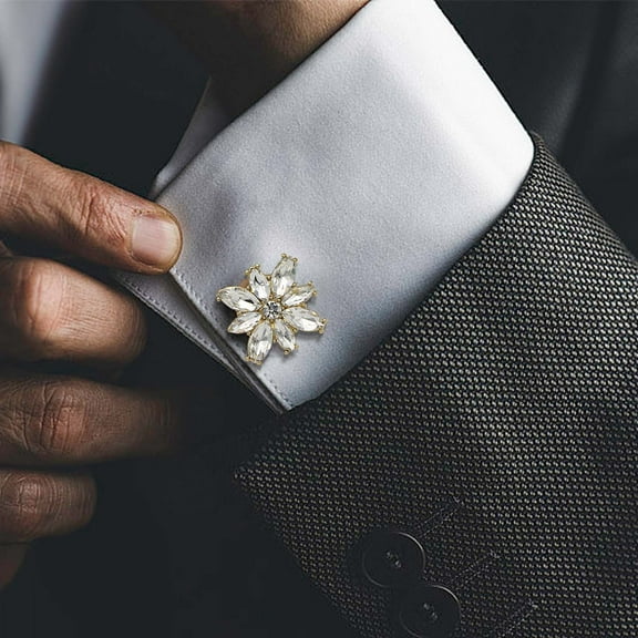 Foqnuq Star Decoration Shirt Button Set - Fashionable Embellishment for Men's and Women's Business Casual Formal Clothing Accessories