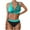 Mint Green, variant on Swimsuit for Women Over 50 Plus Size Sexy Bathing Suits for Women Tummy Control Womens Plus Size Swimwear Tummy Control Tankini Top Criss Cross Back