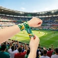 thumbnail image 5 of Adjustable Snap Closure Wristband Bracelet For Sports Events And Fan Activity Support 12PCS, 5 of 5