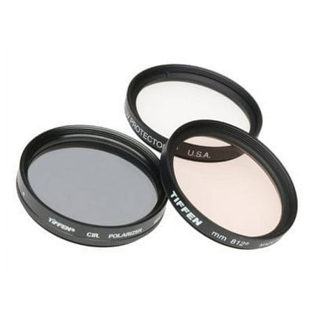 UPC: 0049383156737 | 52mm Photo Essentials Three Filter Kit  Includes UV  Polarizer and 812 Warming Filter
