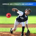 thumbnail image 7 of GSE Games & Sports Expert 6-Pack Weighted Practice Softballs, Training Baseballs for Practice Catching, Outdoor Pitching, Batting, Throwing, Speed Training on Playgrounds - Red 16oz, 7 of 7
