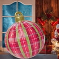 thumbnail image 4 of Qocolhg Christmas Inflatable Balls Decorations, 24 Inch Giant Ornaments, Blow Up Balls Extra Large Holiday Outdoor Garden Yard Decor, Outdoor Christmas Yard Decorations, 4 of 4