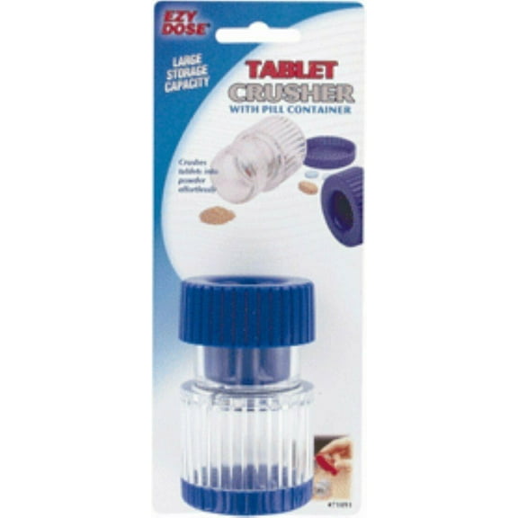 2 Pack - Tablet Crusher with Pill Container 1 ea