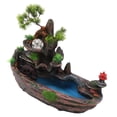 thumbnail image 1 of Indoor Water Fountain Ornament, Simulated Landscape Modeling Tabletop Mountain Waterfall  for Living Room, 1 of 8