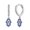 60300125-Silver, variant on HOOUN S925 Solid Sterling Silver Zirconia Evil Eye Farma Hand Hoop Earrings Party Gift-60300124-Silver