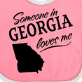 thumbnail image 4 of Inktastic Someone in Georgia Loves Me Boys or Girls Baby Bib, 4 of 4