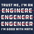 thumbnail image 3 of CafePress - Trust Me I'm An Engineer Dark T Shirt - Men's Classic Graphic Cotton T-Shirt, 3 of 4