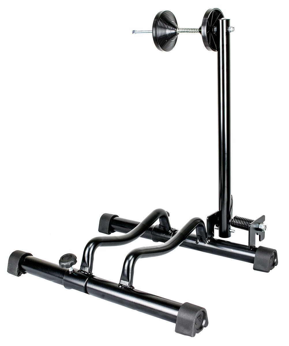 Bicycle Floor Rack Stand Great For Fat Snow Bike, This Bike Rack comes with an extra wide adjustable holder By... by