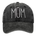 thumbnail image 4 of Mom Hat Mom Letter Embroidered Baseball Cap Mother's Day Gift Mama Hat, 4 of 4