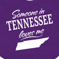 thumbnail image 4 of Inktastic Someone in Tennessee Loves Me Boys or Girls Baby Bib, 4 of 4