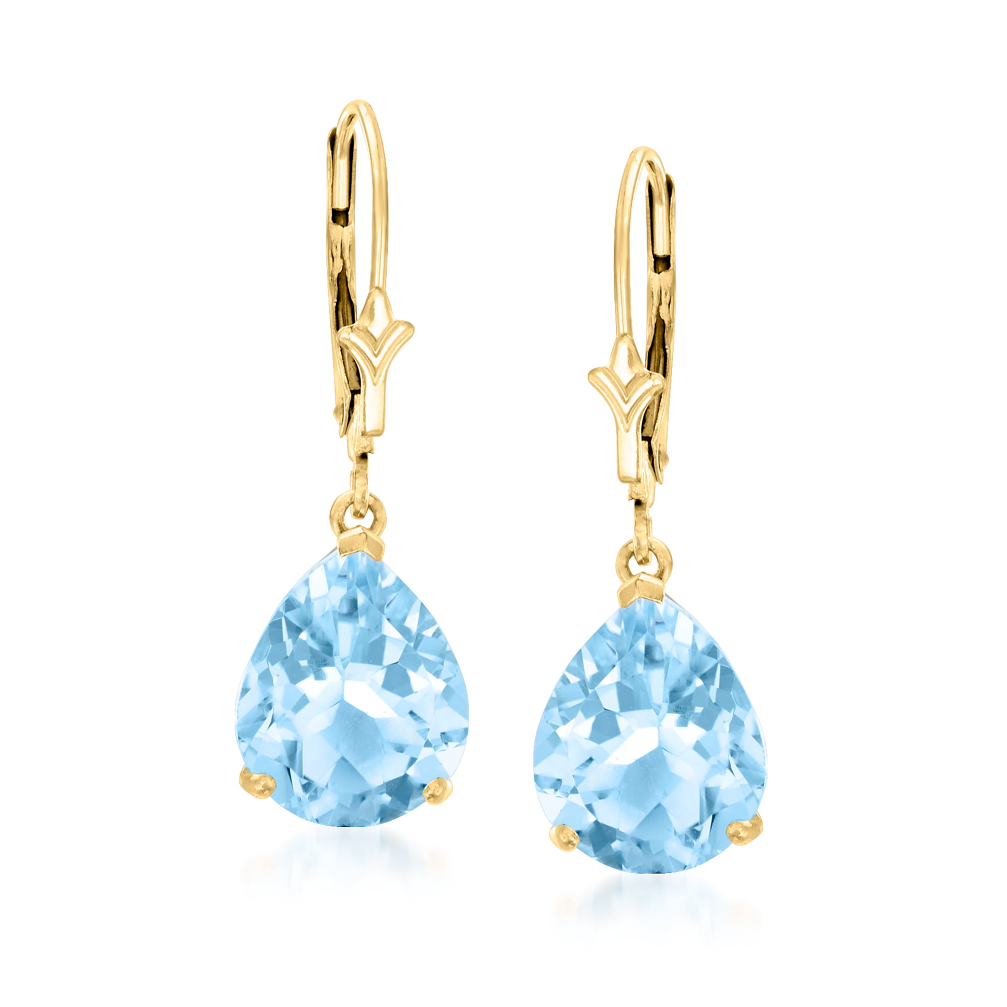 Details about   3 ct Princess Cut Solitaire Studs Sky Blue Topaz Gem 18k White Gold Earrings 