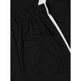 thumbnail image 4 of Ma Croix Mens Lightweight Dual Stripe Two Tone Slim Fit Jogger Track Pants, 4 of 6