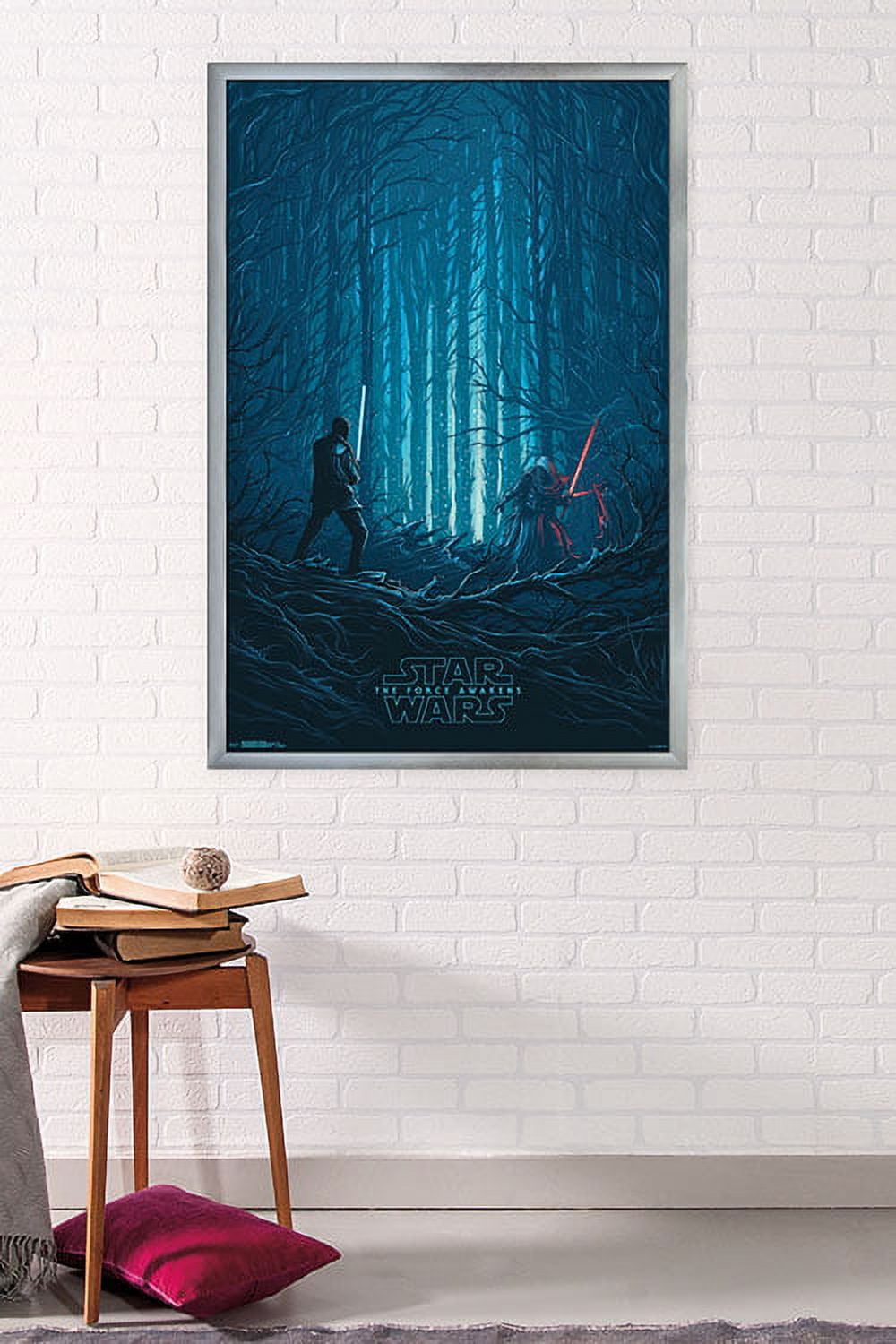 24X36 Star Wars: The Last Jedi - Standoff Wall Poster, 24" x 36", Framed