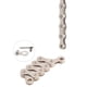 thumbnail image 4 of Cadena de bicicleta hueca liviana, 116 eslabones sólidos, bicicleta 9//, cadenas de medio hueco, componente de de conector de eslabón Baoblaze Cadena de bicicleta de carretera, 4 of 5