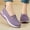 Purple, variant on YOUYEDIAN Orthopedic Shoes for Women 2026 Dressy Non Slip Slip on Mesh Sneakers Spring Walking Comfortable Closed Toe Arch Support Shoes (Black)