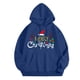 thumbnail image 3 of WILLBEST Sudadera con Capucha Merry Christmas para Mujer Sudadera con Capucha con Estampado Navideño Divertido Camiseta Navideña Informal de Manga Larga 355 Chica​​, 3 of 4