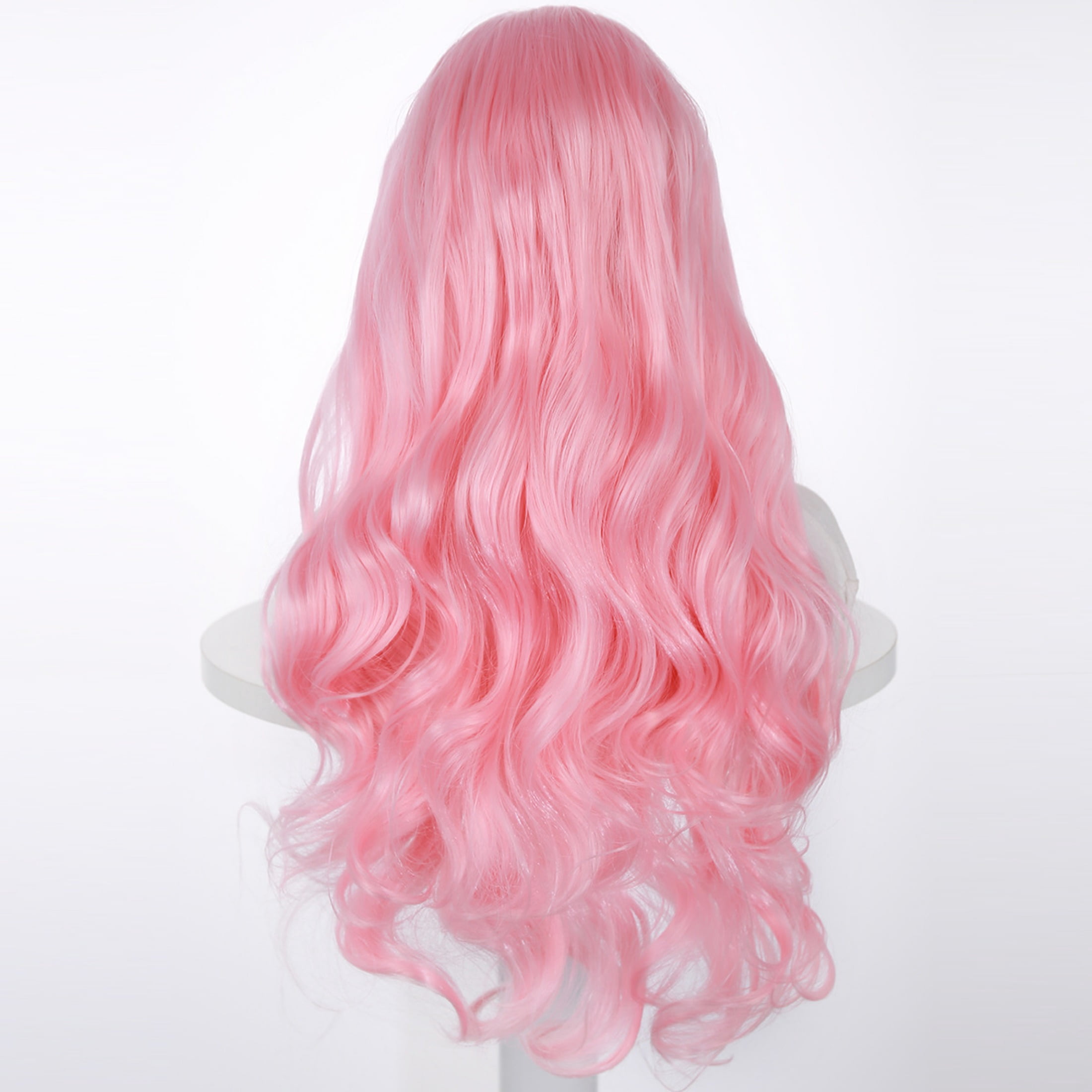 Glueless wigs, pre-plucked and pre-cut for beginners, women's synthetic lace front wigs, long wavy lace hairline with middle parting, suitable for daily parties, ready to wear in 3 seconds