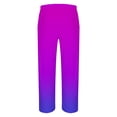 thumbnail image 4 of Wavsuf Sweatsuits 2pcs Sets Mens Jogger Set Long Tight Shirt Sweatshirt and Sweatpants Purple Size 3XL, 4 of 7